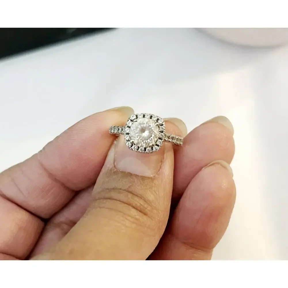 Modern Gents Trading Co. Wedding Set Simulated Diamonds Size 6